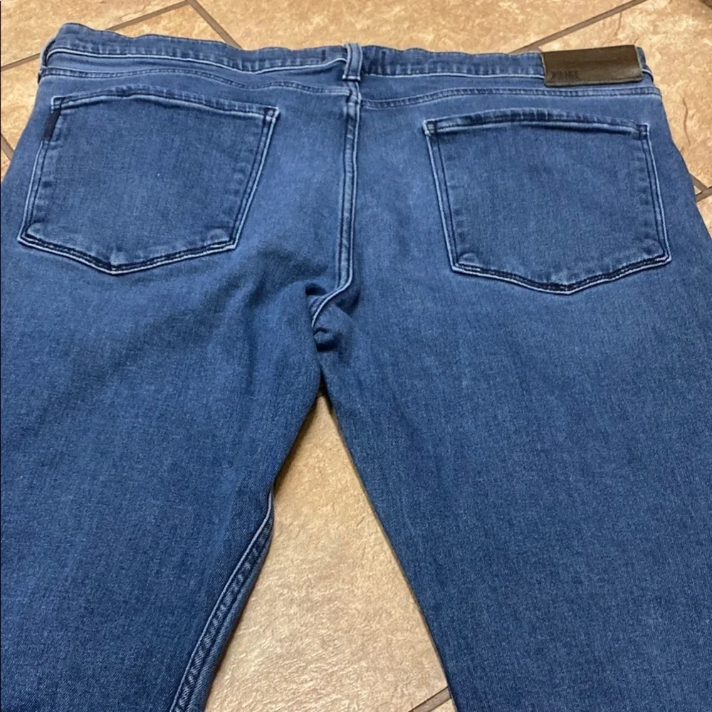 PAIGE Blue Slim Fit Size 36 Straight Leg Jeans Versatile Everyday Wear Denim